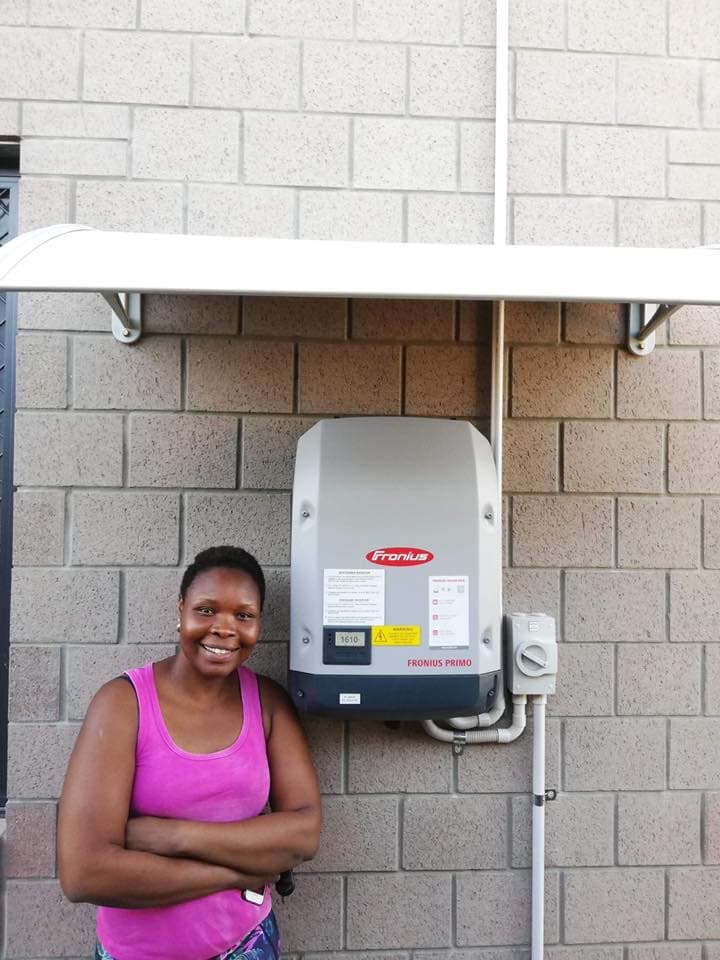 LMS Electrical solar panel installation work in Slacks Creek