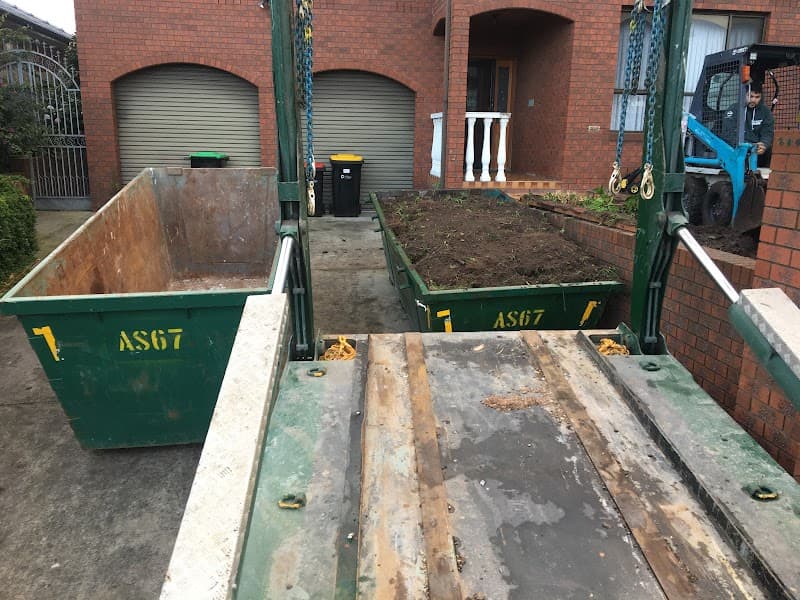 Local Skip Bins Hire rubbish removal work in Glen Waverley