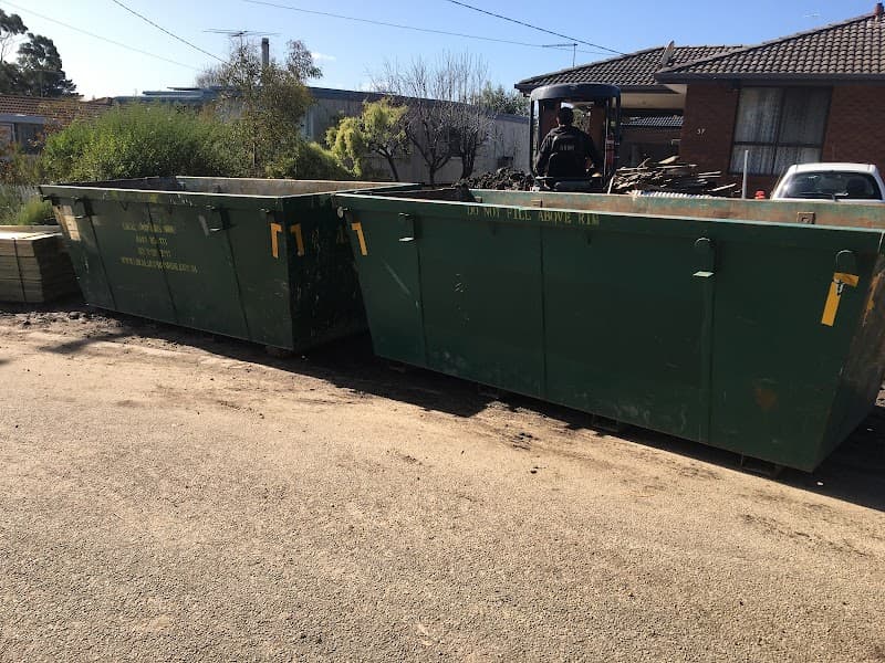 Local Skip Bins Hire rubbish removal work in Glen Waverley