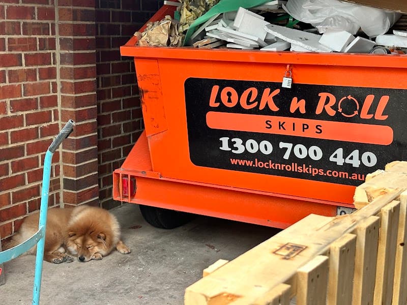 Lock N Roll Skips - Lockable Mobile Skip bins / Waste collection rubbish removal work in Ardeer