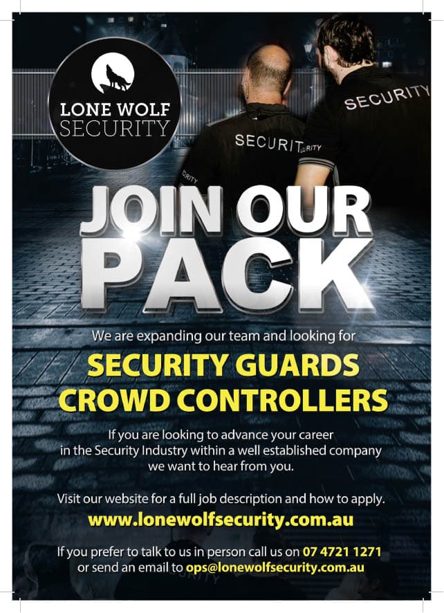 Lone Wolf Security Pty Ltd security & cctv work in Townsville City