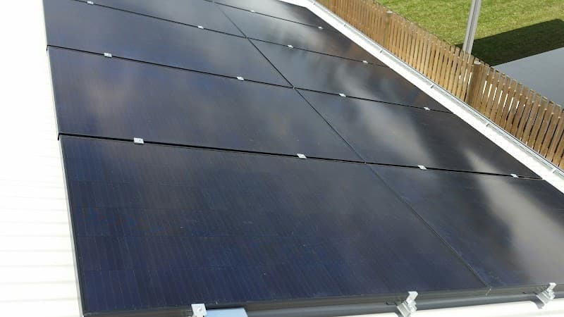 Lonestar Power solar panel installation work in Mount St John