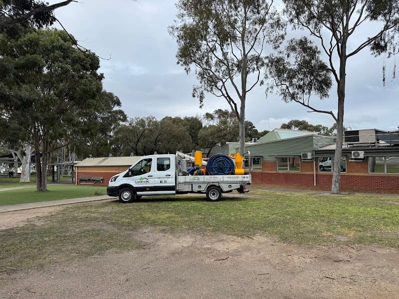 Lowvac gutter cleaning work in Cranbourne