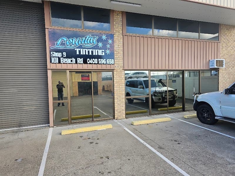 Loyalty Tinting Hervey Bay window tinting work in Pialba
