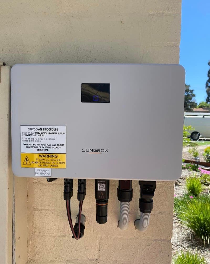 LRS ELECTRICAL AND SOLAR solar panel installation work in Latham