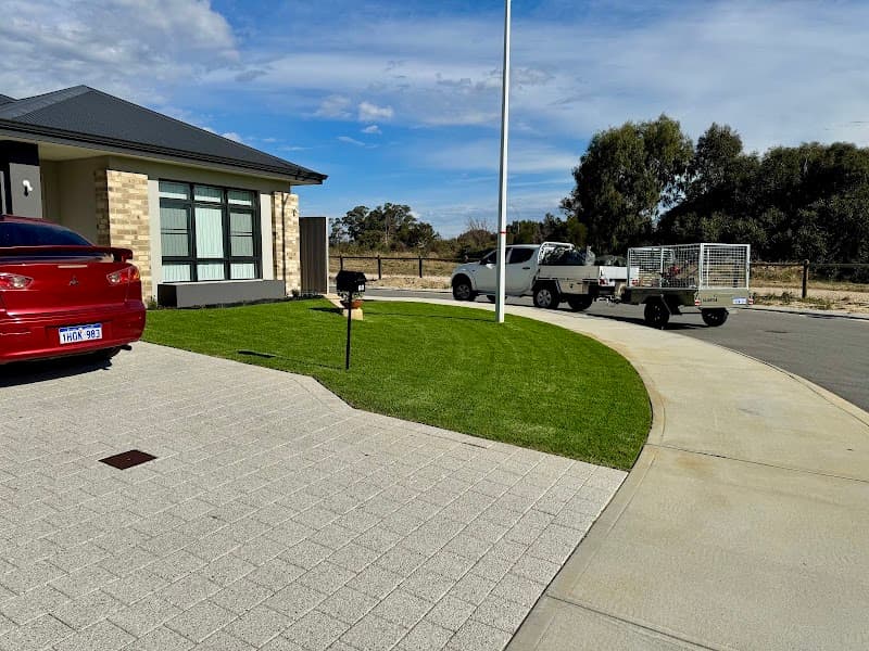 Lunar Landscaping Perth lawn care work in Sinagra