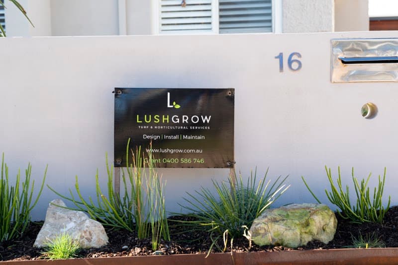 Lushgrow Turf & Horticultural Services gardening work in Cooks Hill