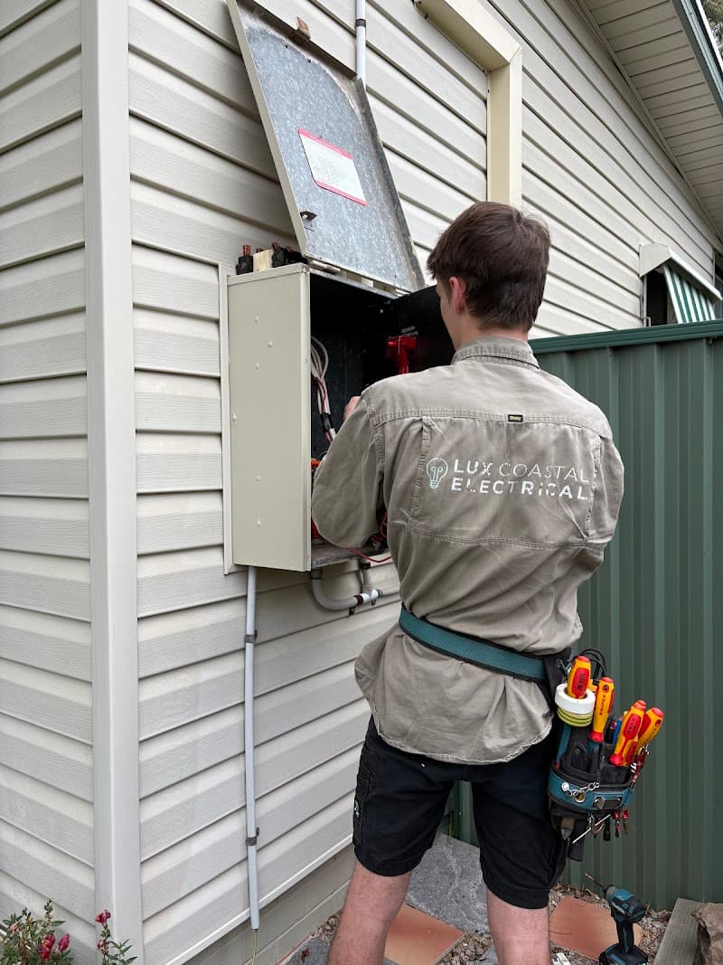 Lux Coastal Electrical electrician work in Erina