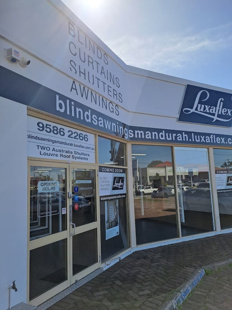 Luxaflex Mandurah curtains & blinds work in Mandurah