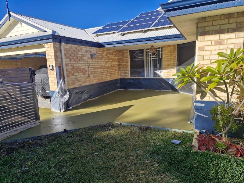 Luxe Concreting & Landscaping concreting work in Carine