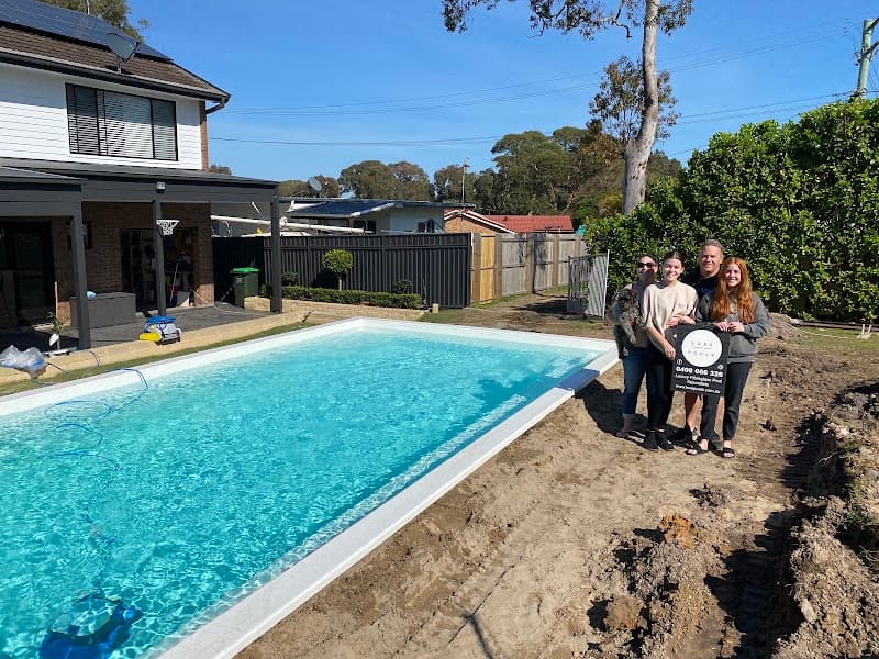 Luxe Pools pool builder work in Toukley