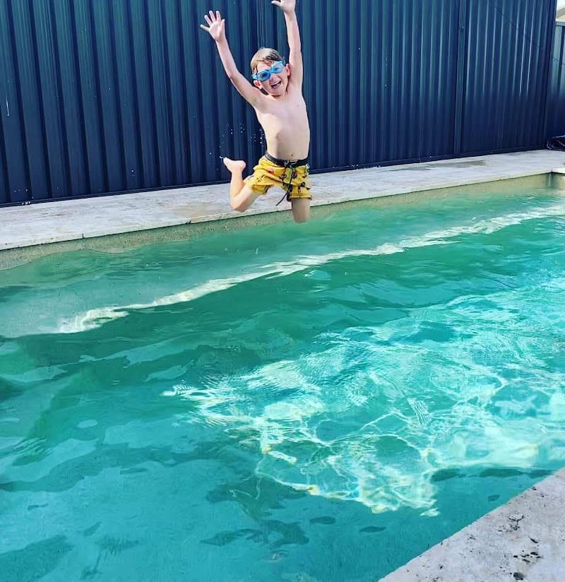 Luxe Pools pool builder work in Toukley