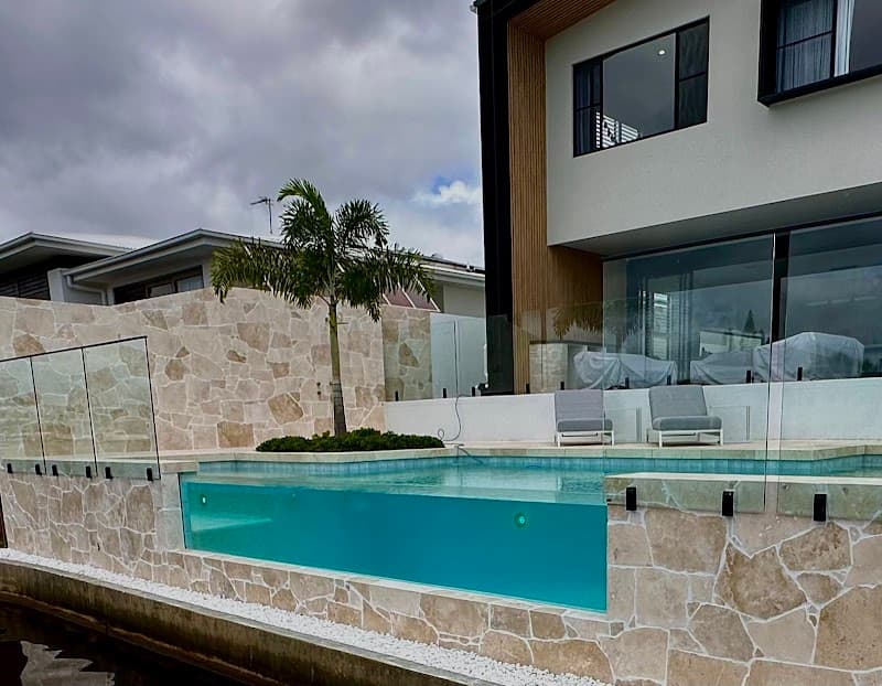 Luxe Poolscapes Pool Builder pool builder work in Buderim