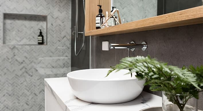 Luxury Bathrooms bathroom renovation work in Tootgarook