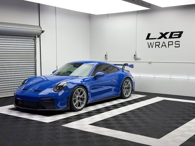 LXB Wraps window tinting work in Capalaba