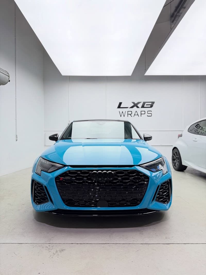 LXB Wraps window tinting work in Capalaba