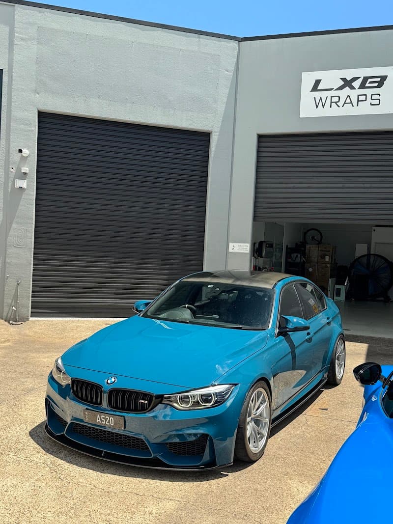 LXB Wraps window tinting work in Capalaba
