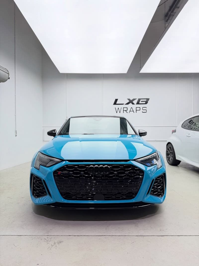 LXB Wraps window tinting work in Capalaba