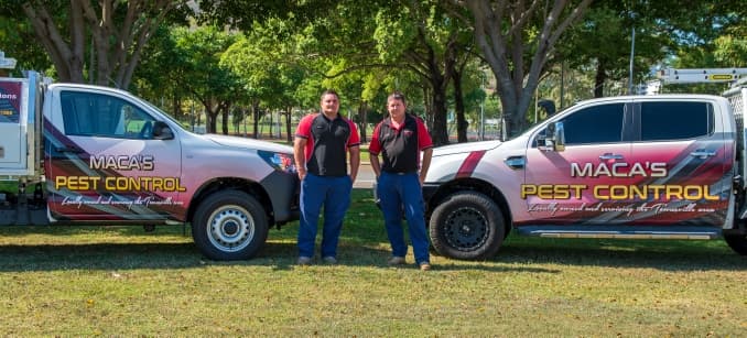 Maca's Pest Control pest control work in Garbutt