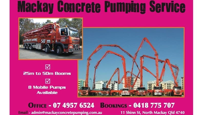 Mackay Concrete Pumping concreting work in North Mackay