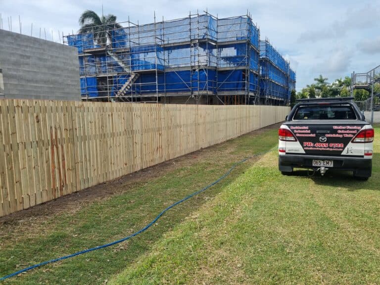 Mackay Fencing fencing work in Mackay Harbour
