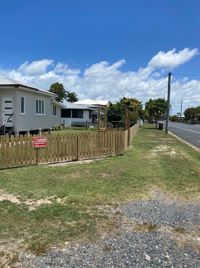 Mackay Fencing fencing work in Mackay Harbour