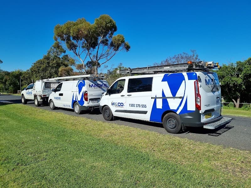 Mackie & Co Electrical electrician work in Westbrook