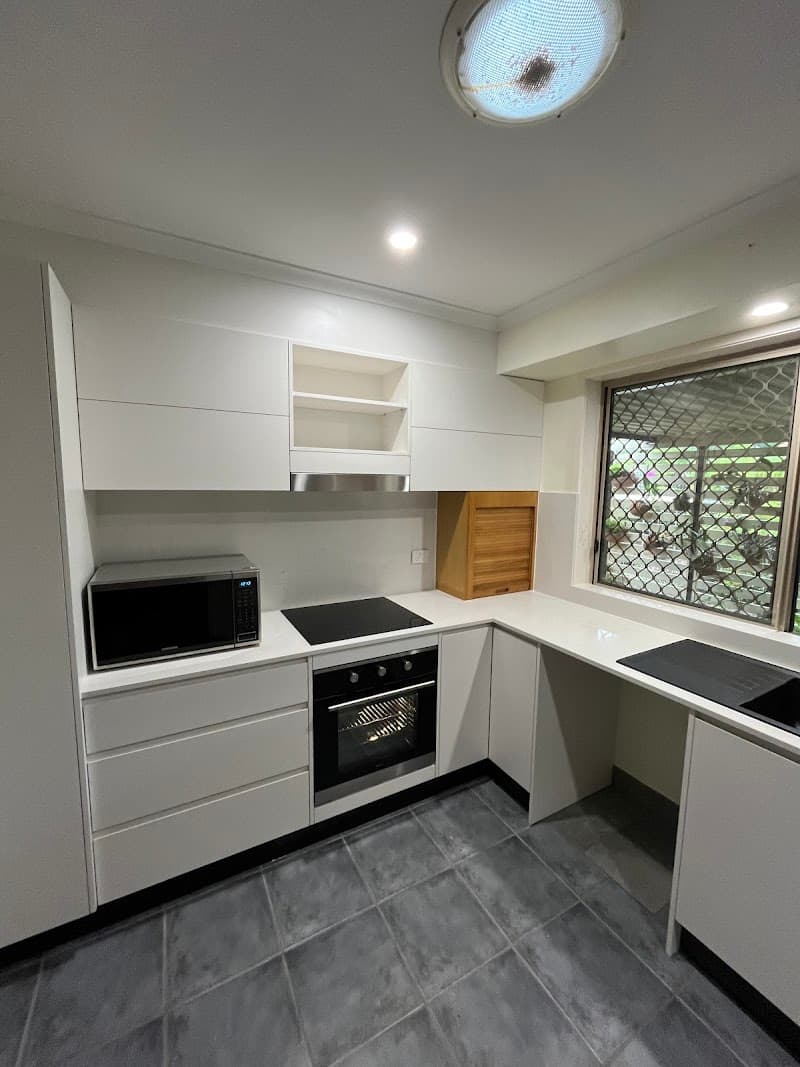 Made & Fitted Joinery Pty Ltd kitchen renovation work in Loganholme