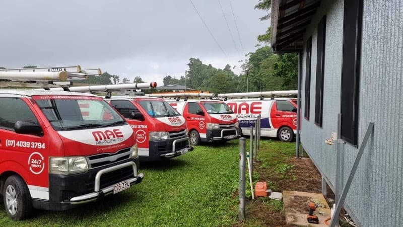 MAE Refrigeration appliance repair work in Portsmith