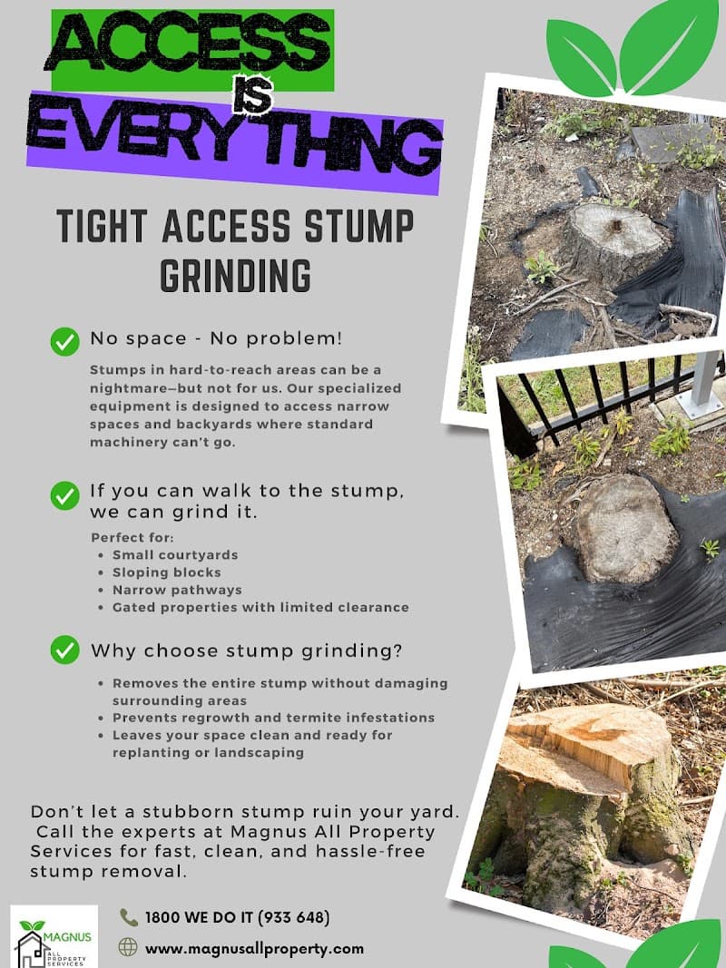 Magnus All Property Services gardening work in Waratah