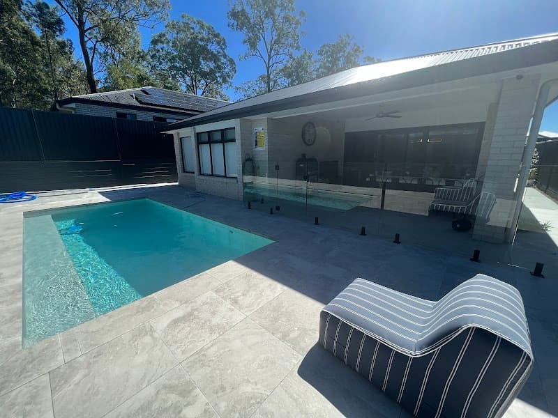 Mainstream Pools pool builder work in Loganholme