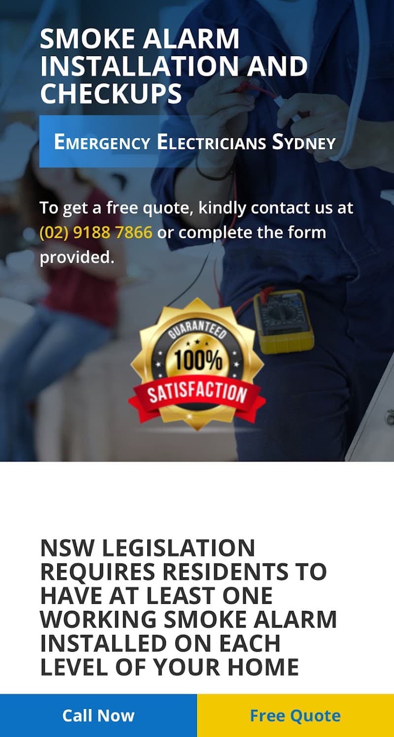 Maintenance champ services electrician work in Parramatta