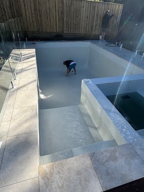 Majestic Pools pool builder work in Caringbah