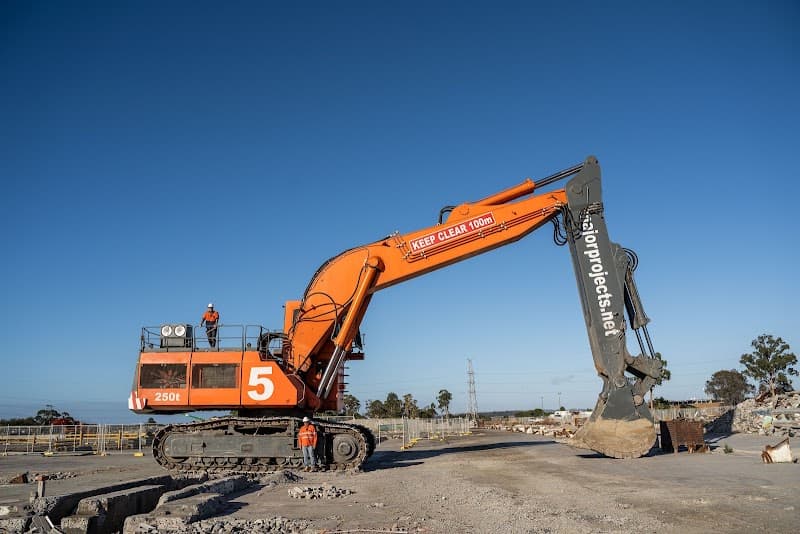 Major Projects Group demolition work in Mayfield