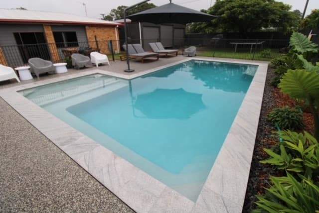 Mariners Pools Plus pool builder work in Pialba