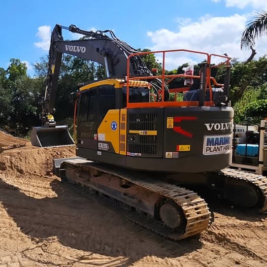 Marino Plant Hire demolition work in Westcourt