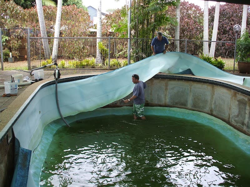Marlin Swim Pool Service pool builder work in Edmonton