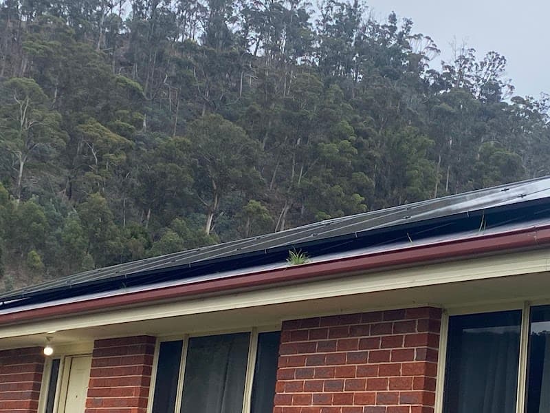 Marshall Solar and Energy solar panel installation work in Hobart