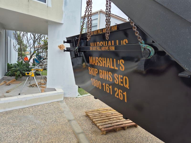 Marshall's Skip Bins SEQ (South East Queensland) rubbish removal work in Loganholme