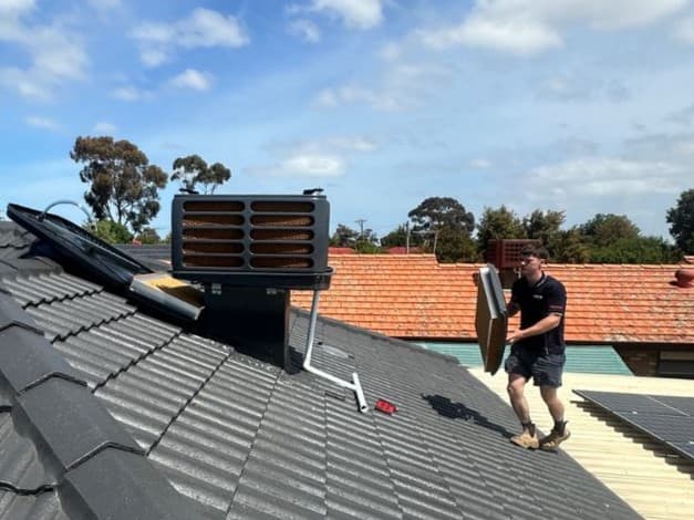 Martin Heating & Cooling air conditioning work in North Geelong