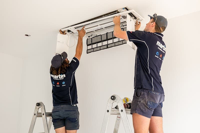 Martin Heating & Cooling air conditioning work in North Geelong