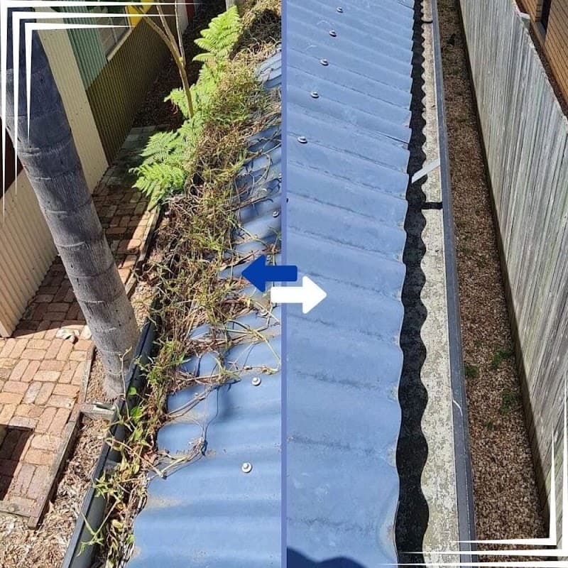 Maryborough Pressure Cleaning gutter cleaning work in Maryborough