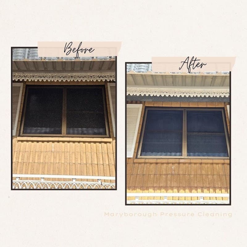 Maryborough Pressure Cleaning gutter cleaning work in Maryborough