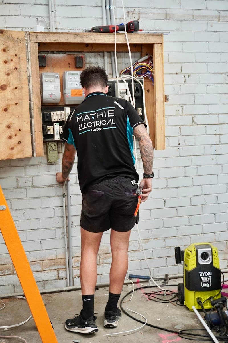 Mathie Electrical Group Pty Ltd electrician work in Frankston