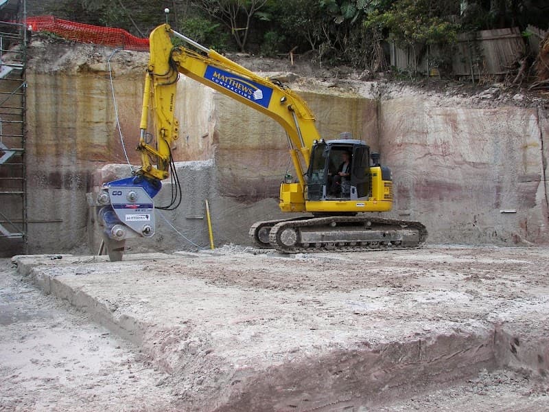 Matthews Contracting demolition work in Ingleside