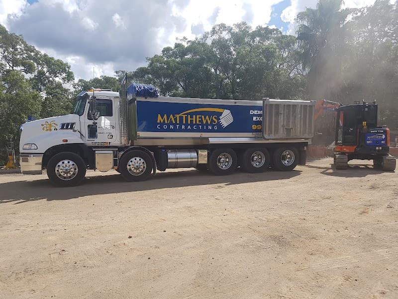 Matthews Contracting demolition work in Ingleside