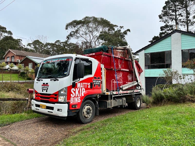 Matt’s Skip Bins rubbish removal work in Penrith