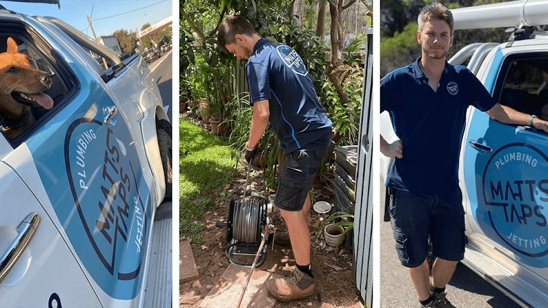 Matt’s Taps Plumbing + Jetting plumber work in Frenchs Forest