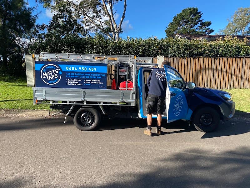 Matt’s Taps Plumbing + Jetting plumber work in Frenchs Forest