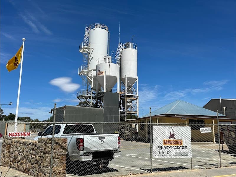 Mawsons Bendigo Concrete Plant concreting work in Eaglehawk